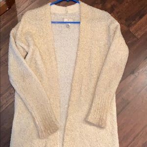 Ruby Moon Gold & White Cardigan